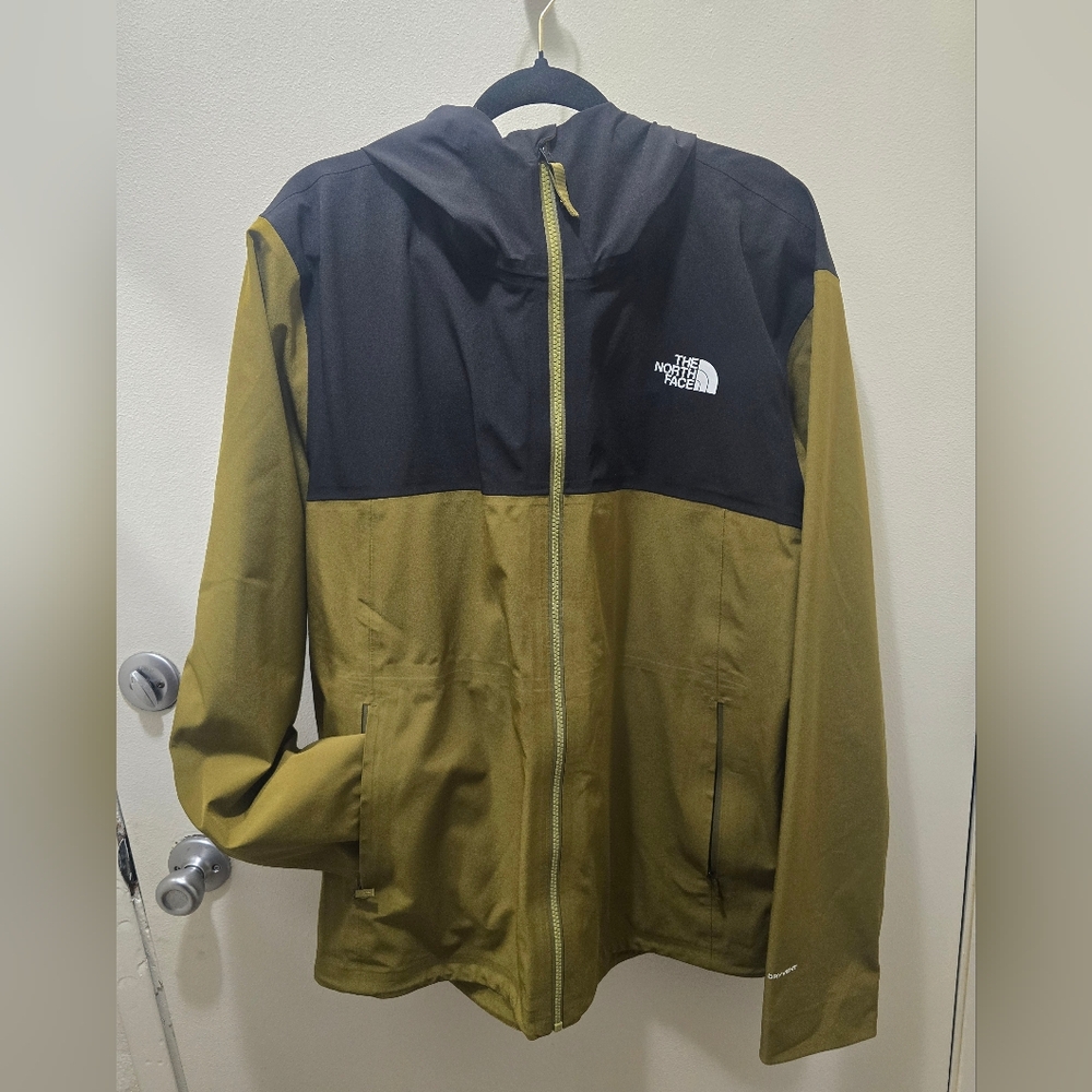 The North Face Men's Black and Olive Jacket